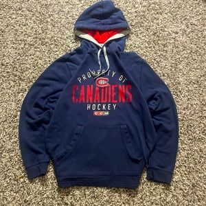 Vintage Canadiens Hockey Hoodie